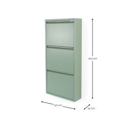 Spinder Design Billy 3 schoenenkast - dusty green