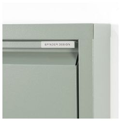 Spinder Design Billy 3 schoenenkast - dusty green
