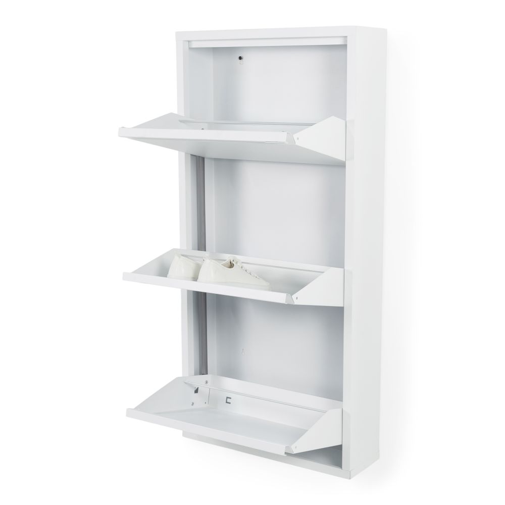 Spinder Design Billy 3 schoenenkast - wit