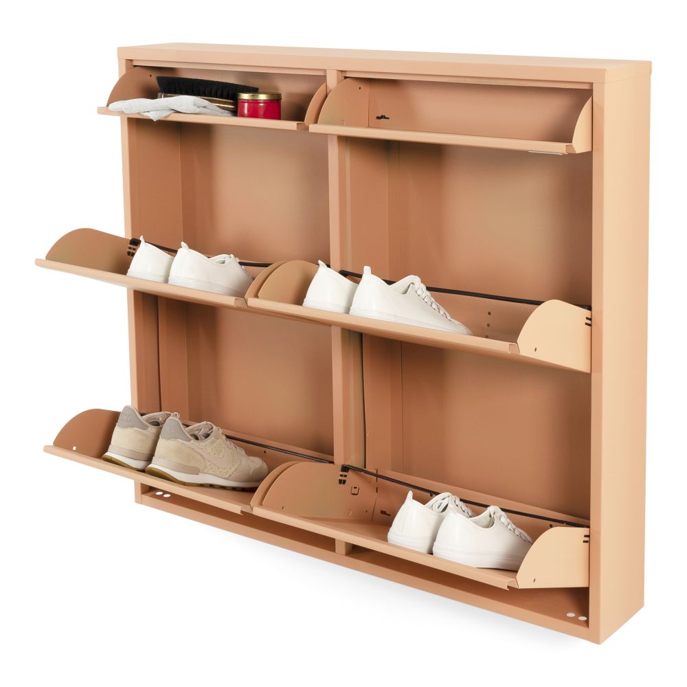 Spinder Design Billy 6 schoenenkast - clay terra