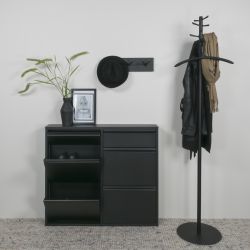 Spinder Design Billy 6 schoenenkast - zwart