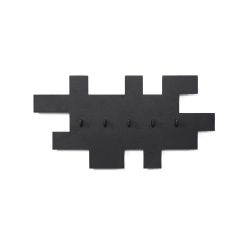 Spinder Design Tetromino wandkapstok - zwart